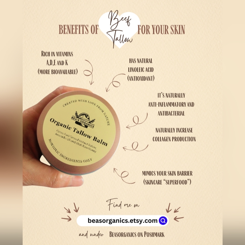 Beas Organics Organic Tallow Balm
